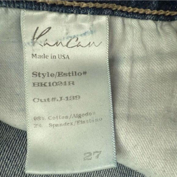 KanCan Blue Skinny Jeans with Extra Distressed Details - Picture 4 of 6